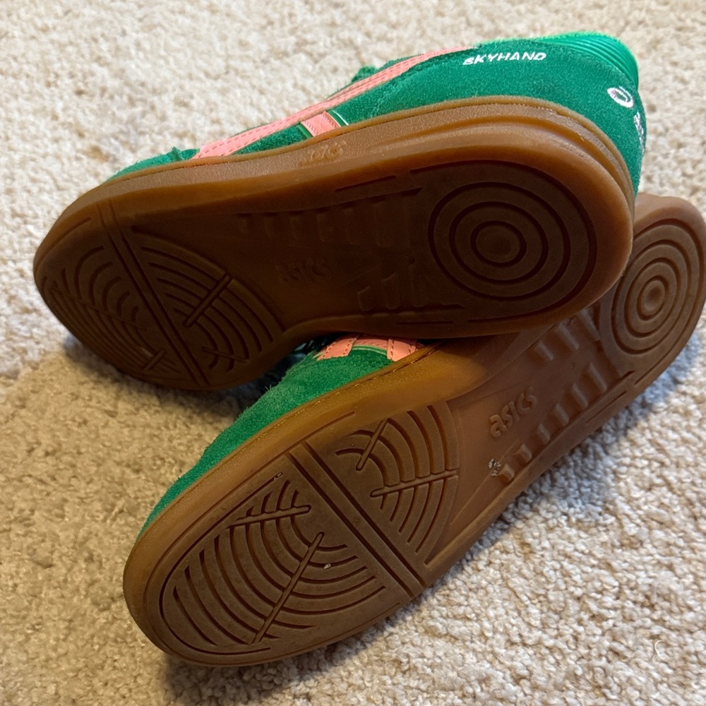 Asics Emerald and Rose Athletic Shoes - Picture 3 of 4